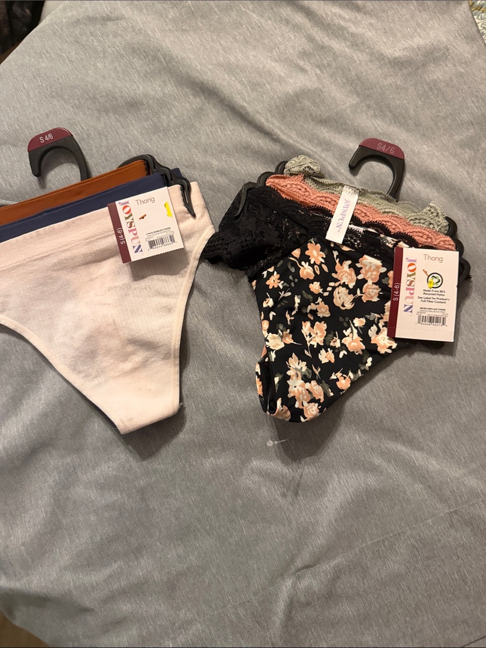 Women’s ' Multicolor thongs Pack - Floral & Solid Thongs